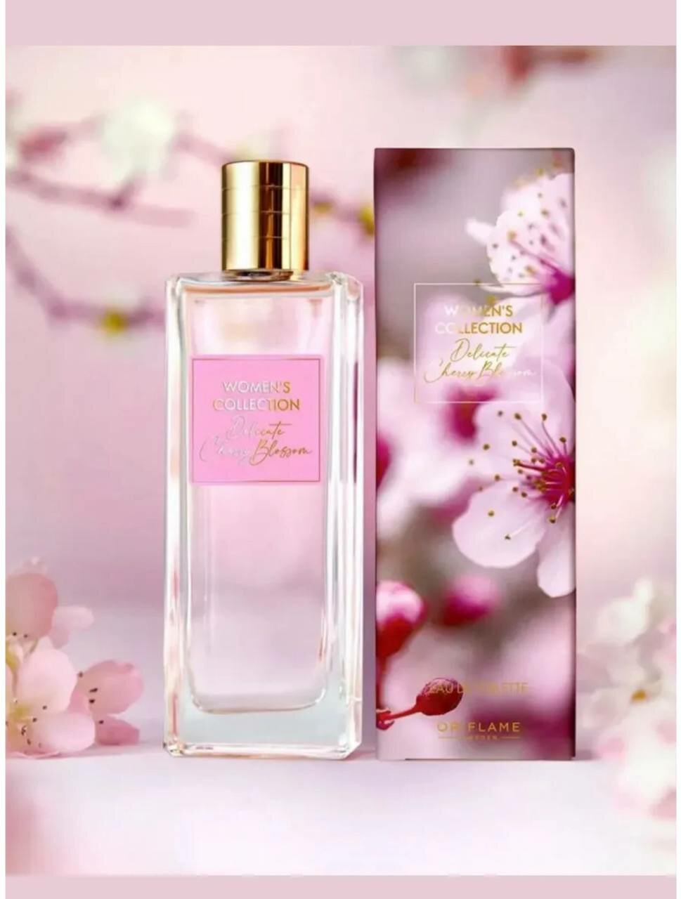 Туалетная вода "Oriflame Women's Delicate Cherry Blossom", для женщин, 50мл