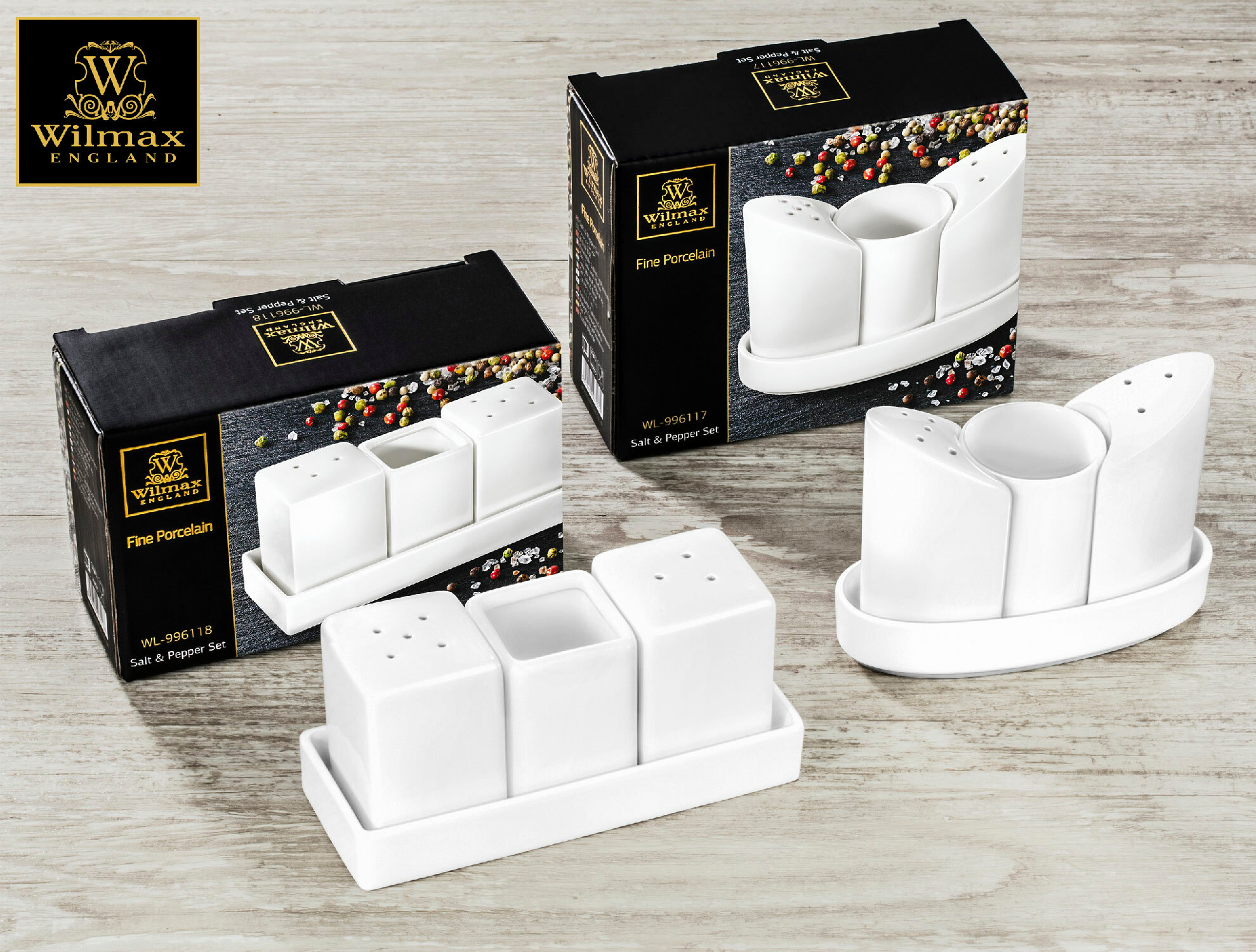 Набор для специй: солонка и перечница WL‑996118/1C — фото 1
