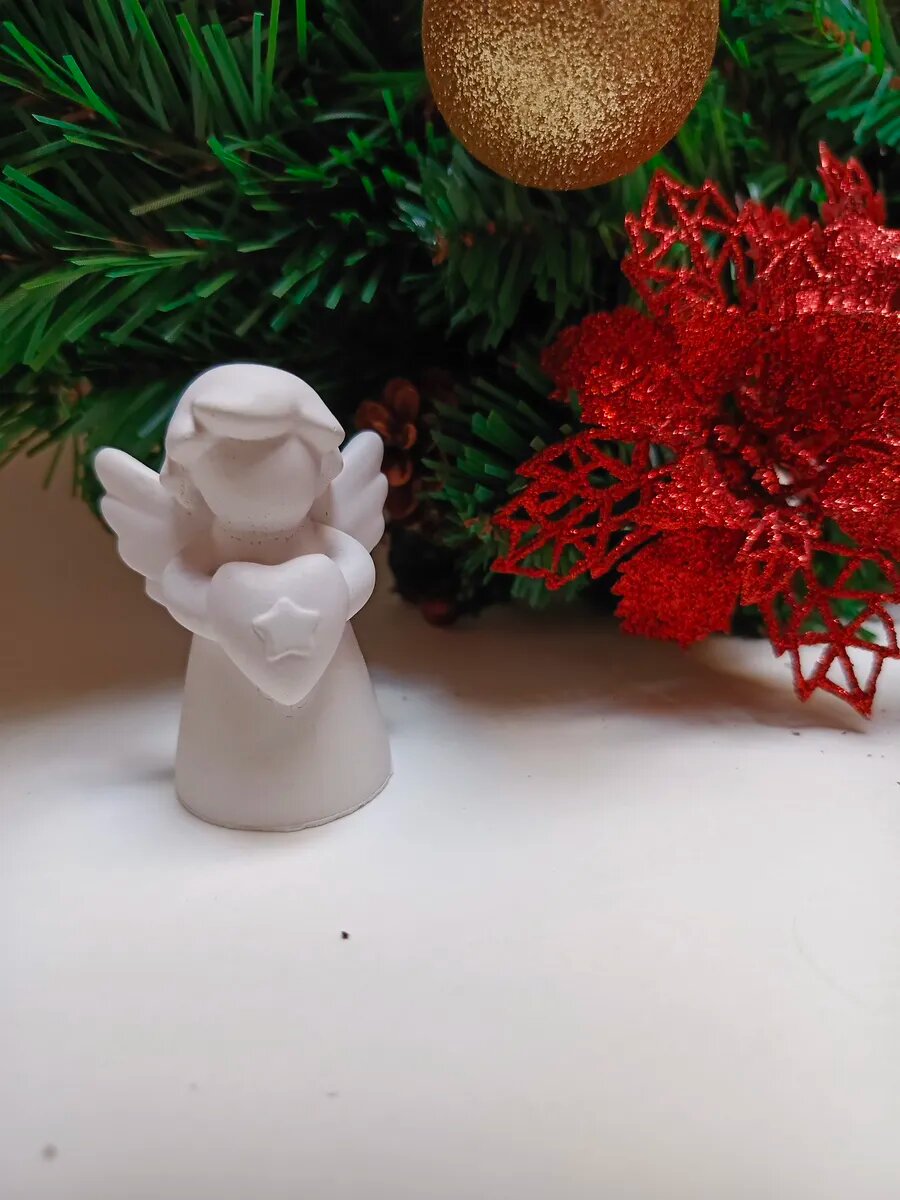 Статуэтка ангел со звездой