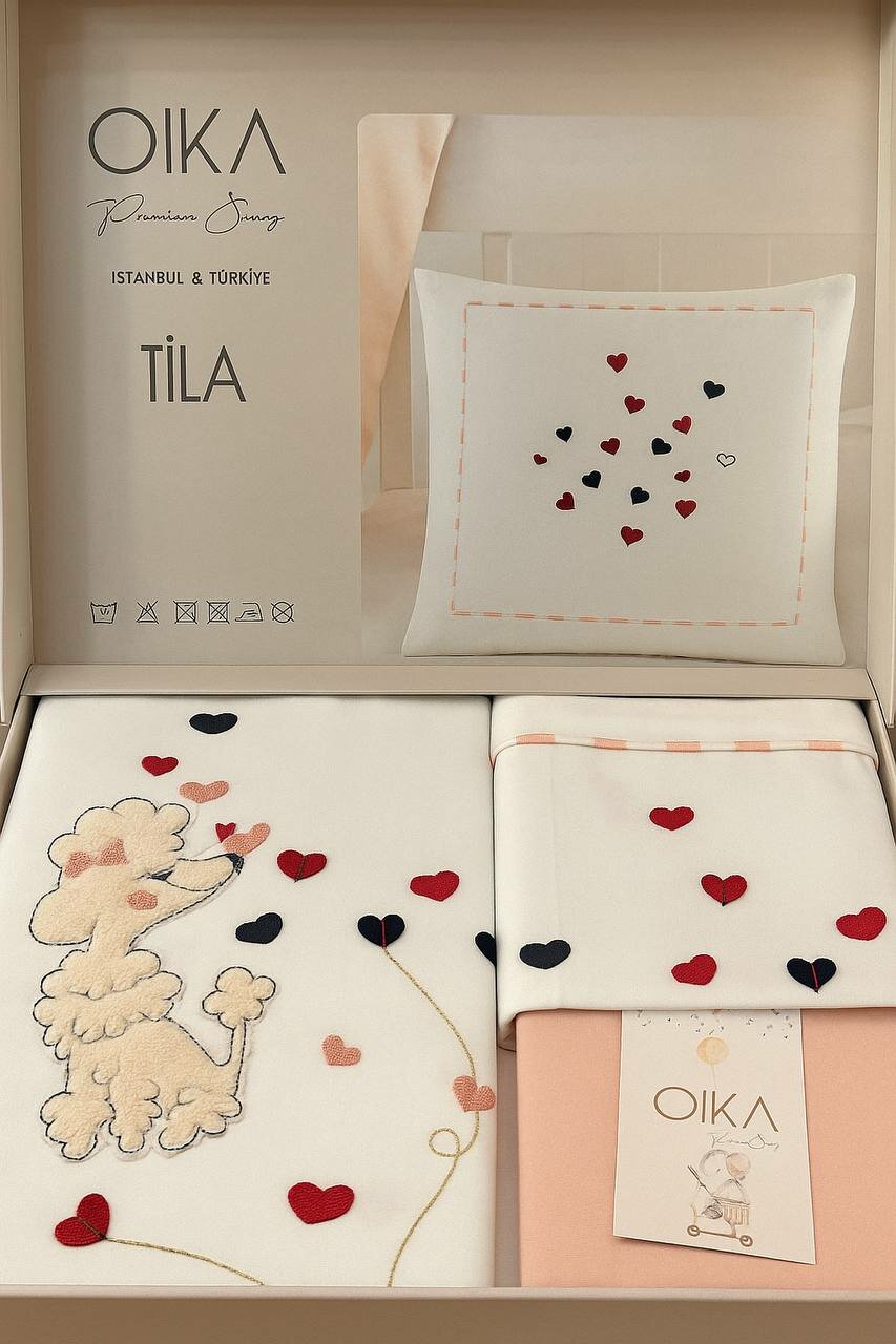 Детский постельный комплект OIKA TİLA — Премиум качество — фото 1