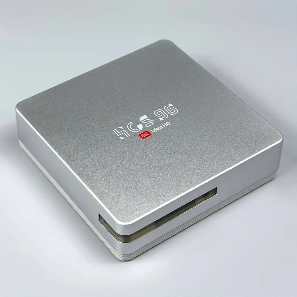 ТВ-приставка Adapter Technology HCS96, 8K, Android TV, белый Mobicom — фото 1