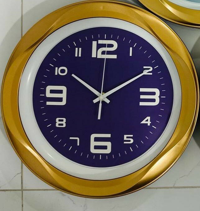Винтажные часы с большим циферблатом для дома или офиса