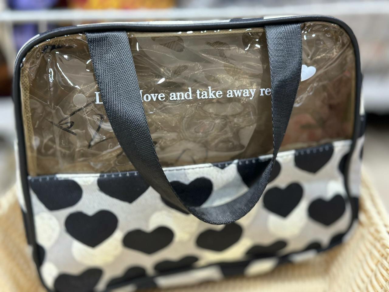 Косметичка высота: 25 см., длина: 25 см., , черный — фото 1