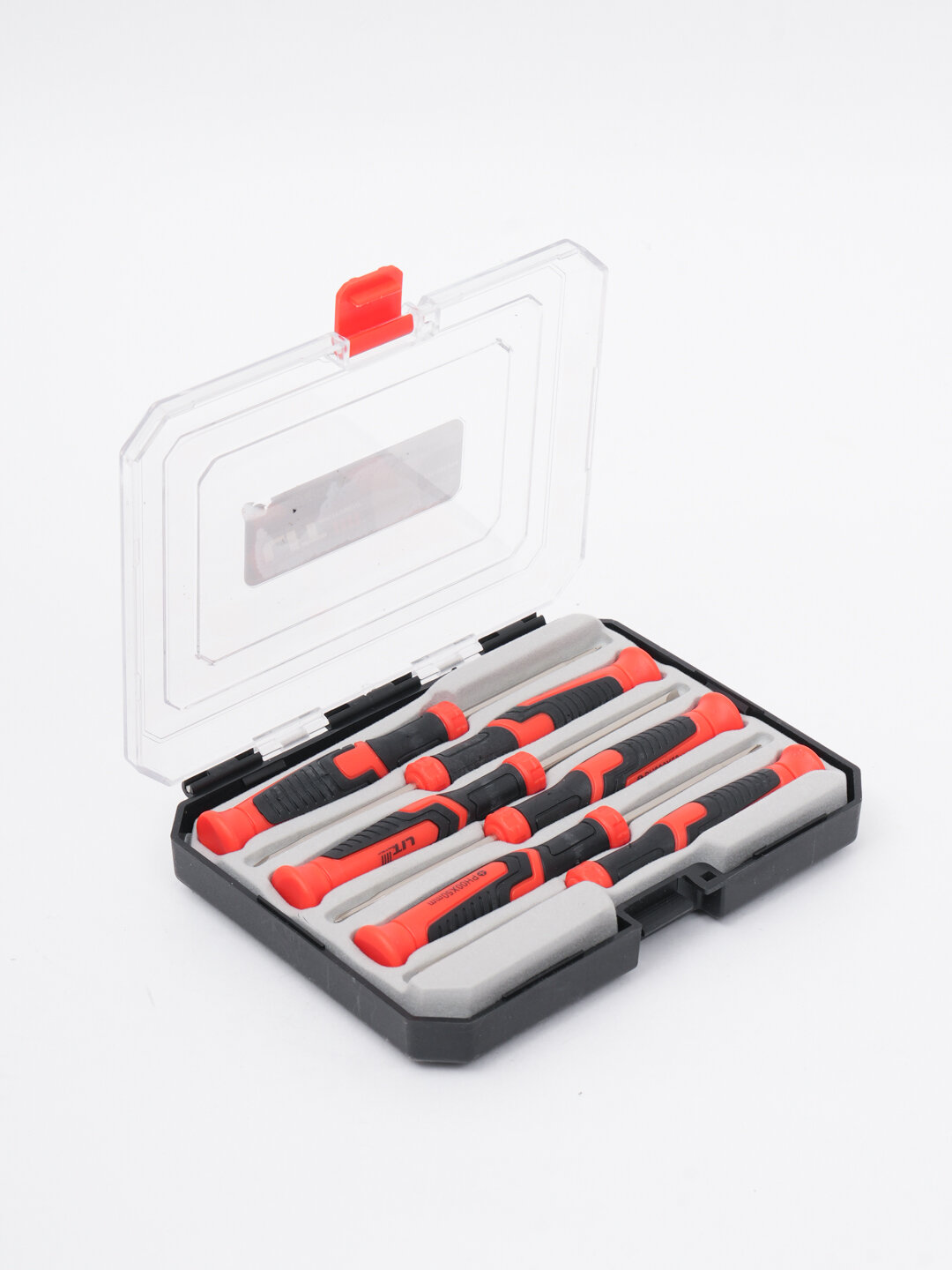 Набор отверток LIT, в кейсе, с противоскользящими рукоятками, 6 штук — фото 1