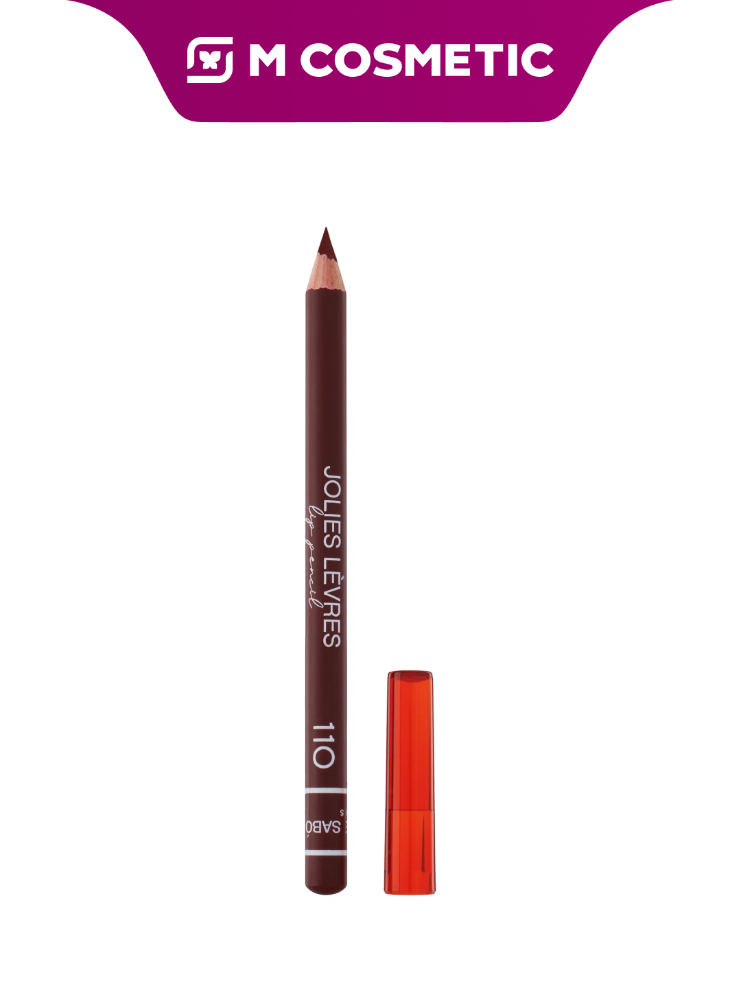 VIVIENNE SABO Карандаш для губ нюд Jolies Levres тон 110 винный