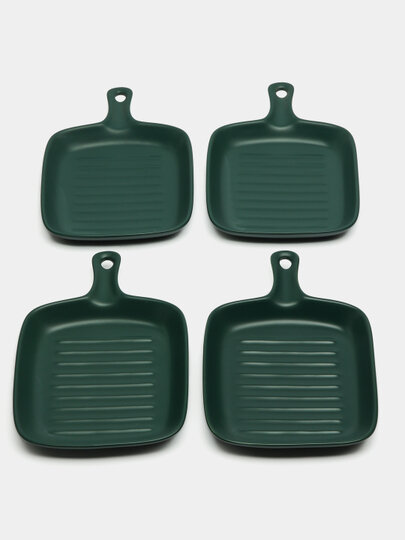 Тарелки GOLD HAPPY KITCHEN, керамические, диаметр 15 см, упаковка 1 шт — фото 1