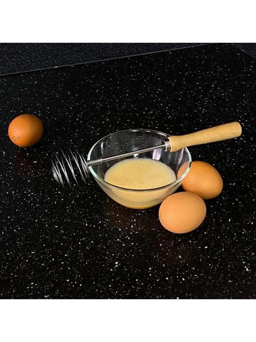 Стильный кухонный венчик с ретро-дизайном