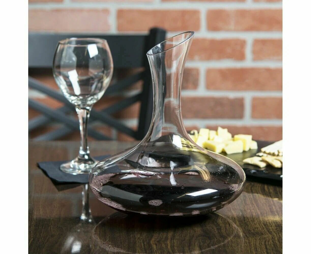 Декантер "Оупенинг"; хр. стекло; 0,9л. — фото 1