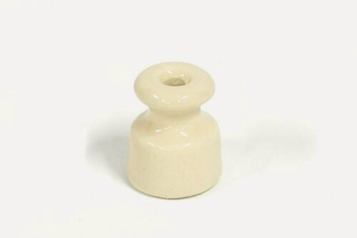 Изображение товара Interior Electric Ретро изоляторы керамические 100шт, слоновая кость