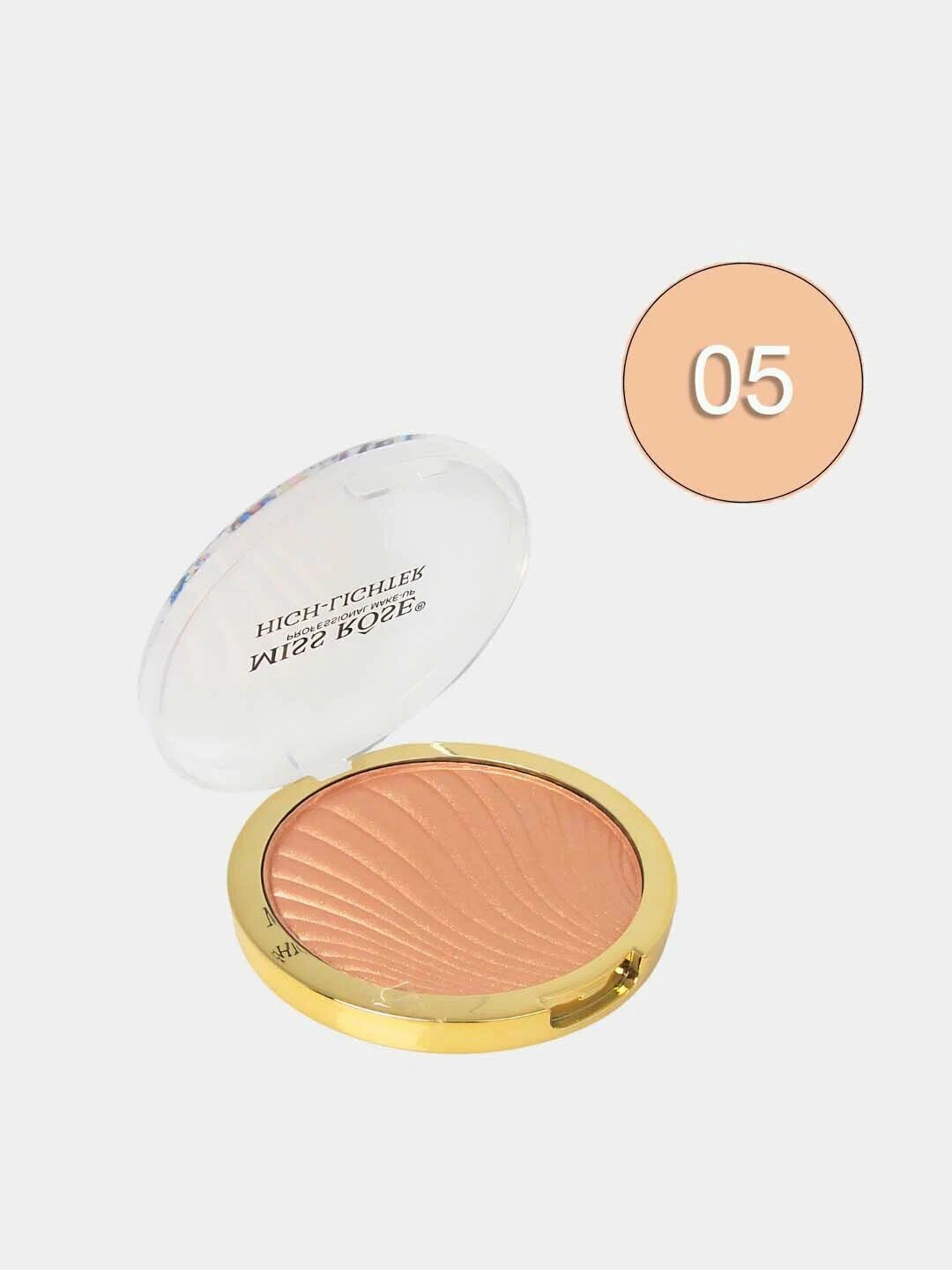 Хайлайтер N 05 "Miss Rose" от бренда , сухой, для смуглой кожи