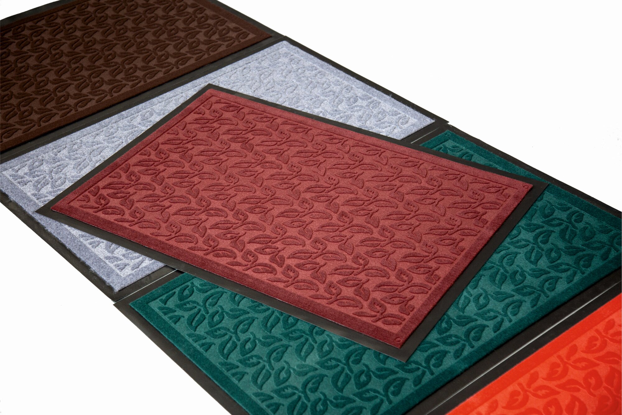 Коврик для прихожей, влаговпитывающий, нескользящий, напольный резиновый ковер от Sn Carpet, Humo 60×90см