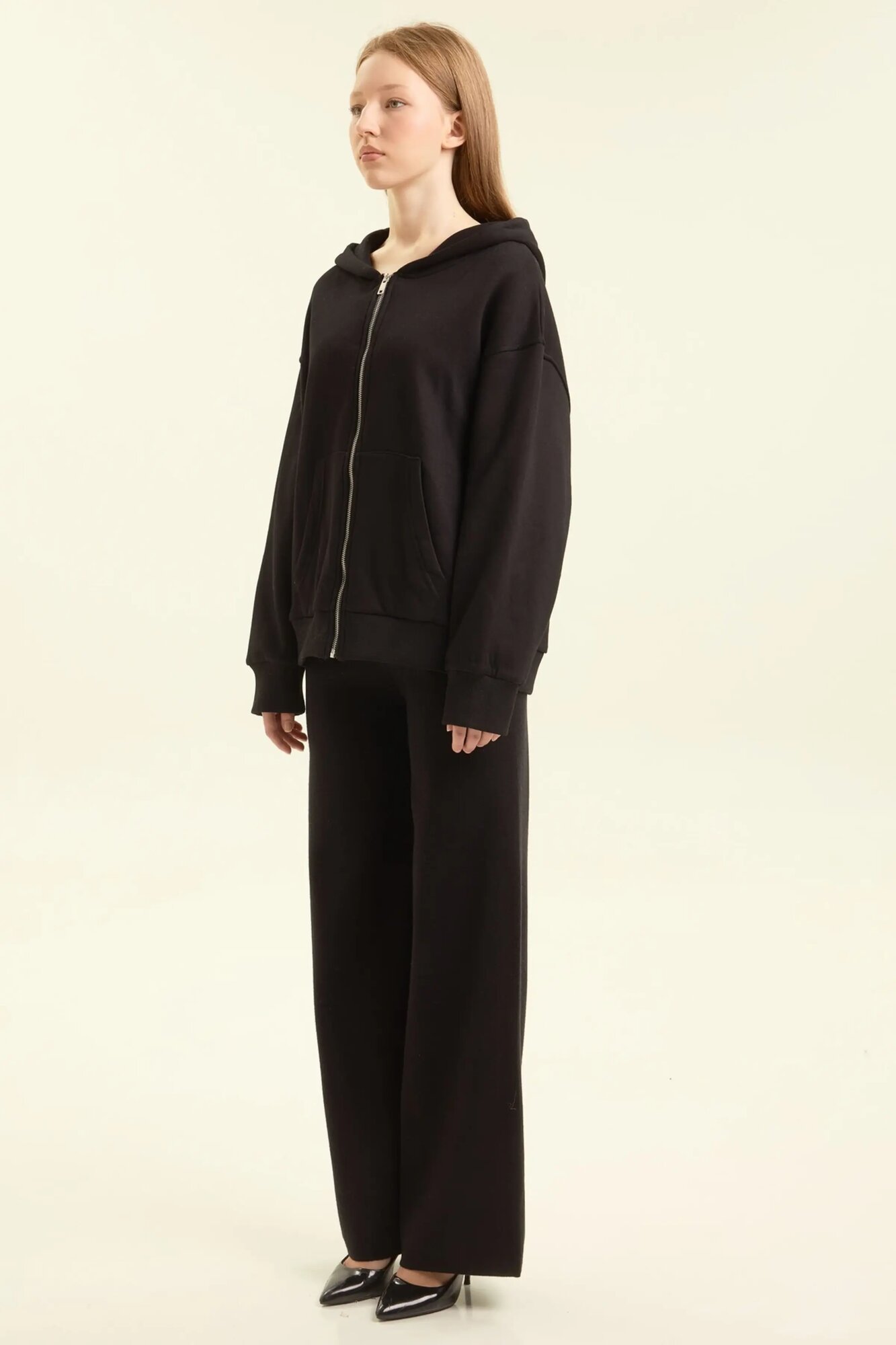 Худи Selfie, размер S, , черный — фото 1