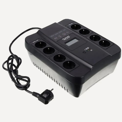 Изображение товара Источники бесперебойного питания Powercom Spider SPD-750U LCD, черный