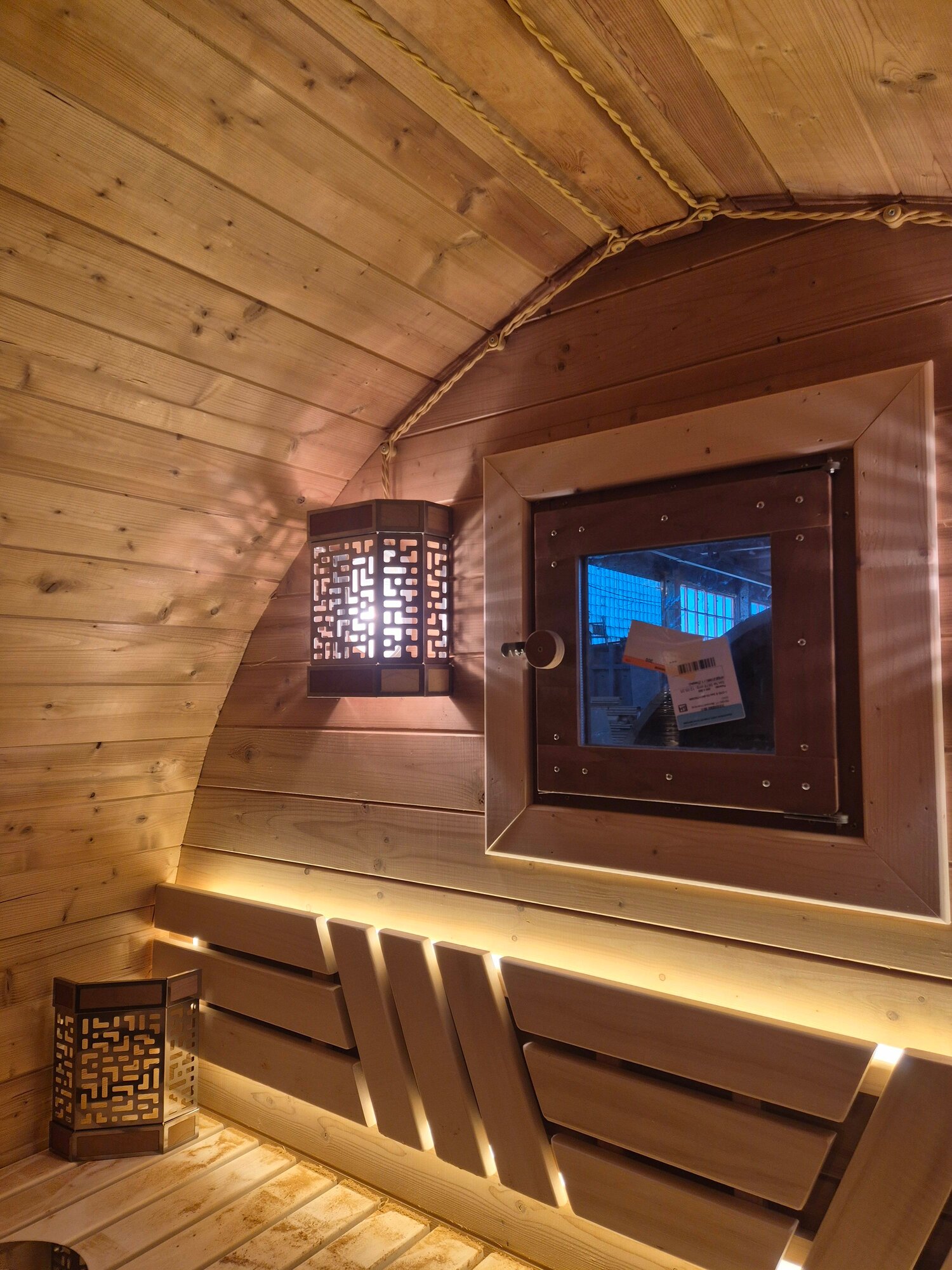 Абажур для бани угловой Тетрис 1шт модель 222 — фото 1