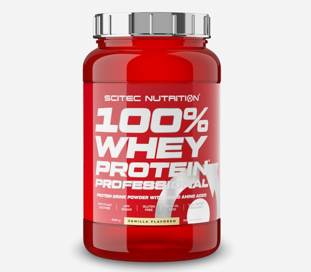 100 Whey Protein Professional 920 gr can SN, клубника