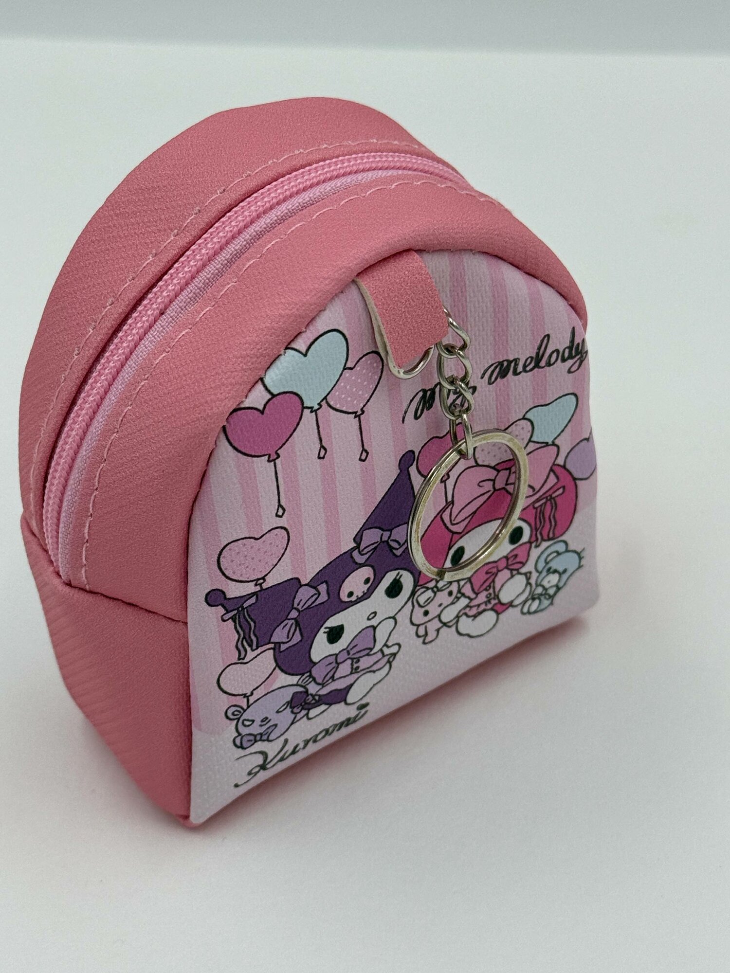 Украшение на сумку, розовый, — фото 1