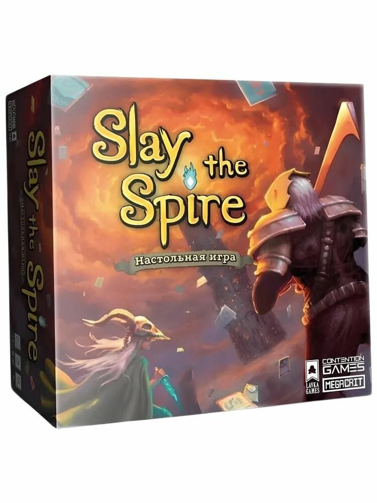 Настольная игра Lavka Games Slay the spire, Срази шпиль, фэнтези