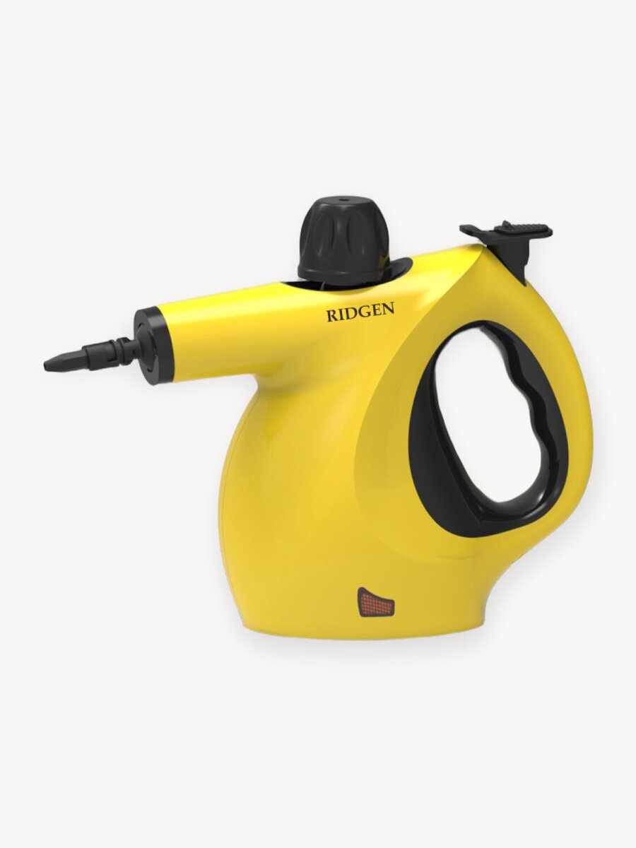 Пароочиститель RIDGEN ST-890, желтый, 9 насадок