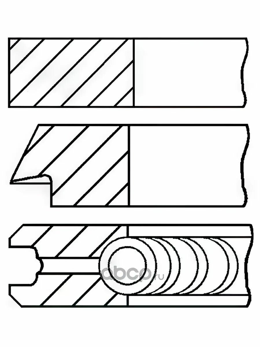 Кольца поршневые d81xx5x2 STD (1).