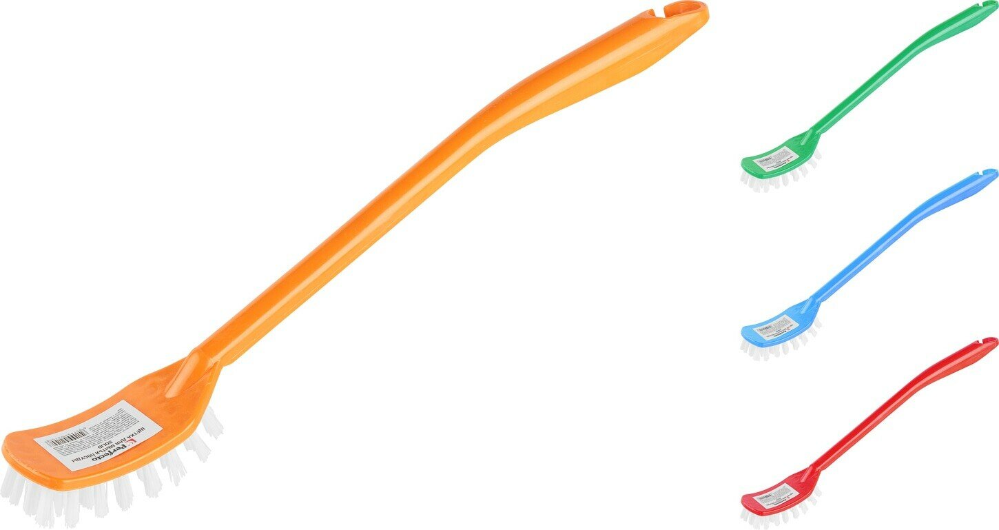 Щетка для мытья посуды PERFECTO LINEA Solid пластиковая (43-302100)