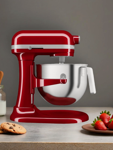 Изображение товара Миксер планетарный KITCHENAID PROFESSIONAL 5KSM70JPXEER RED, 6.6 л, 10 скоростей, 375 Вт, 220 В