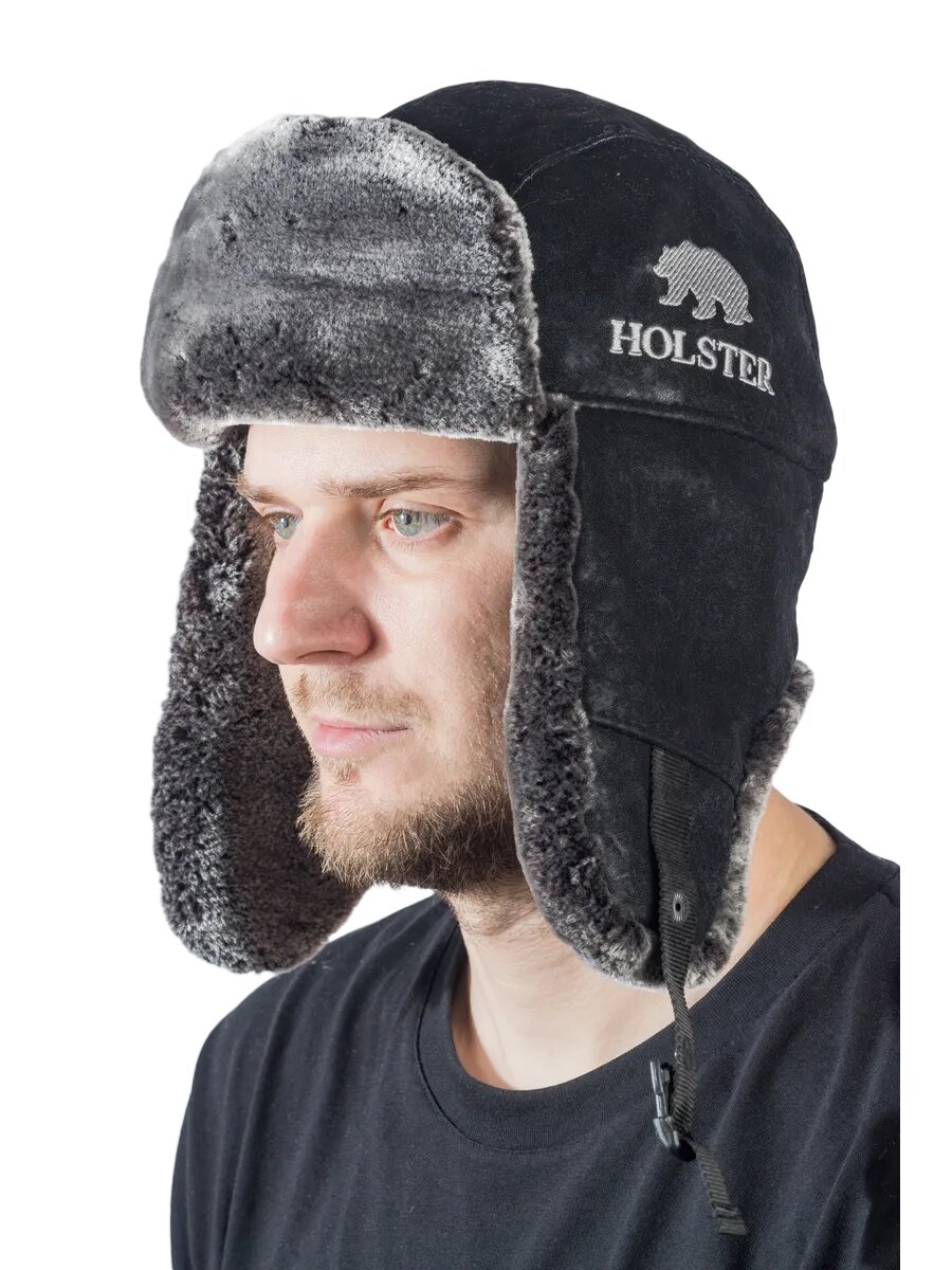 Шапка-ушанка для мужчин