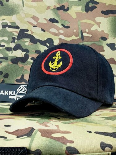 Изображение товара Бейсболка морская пехота ВМФ россии черная