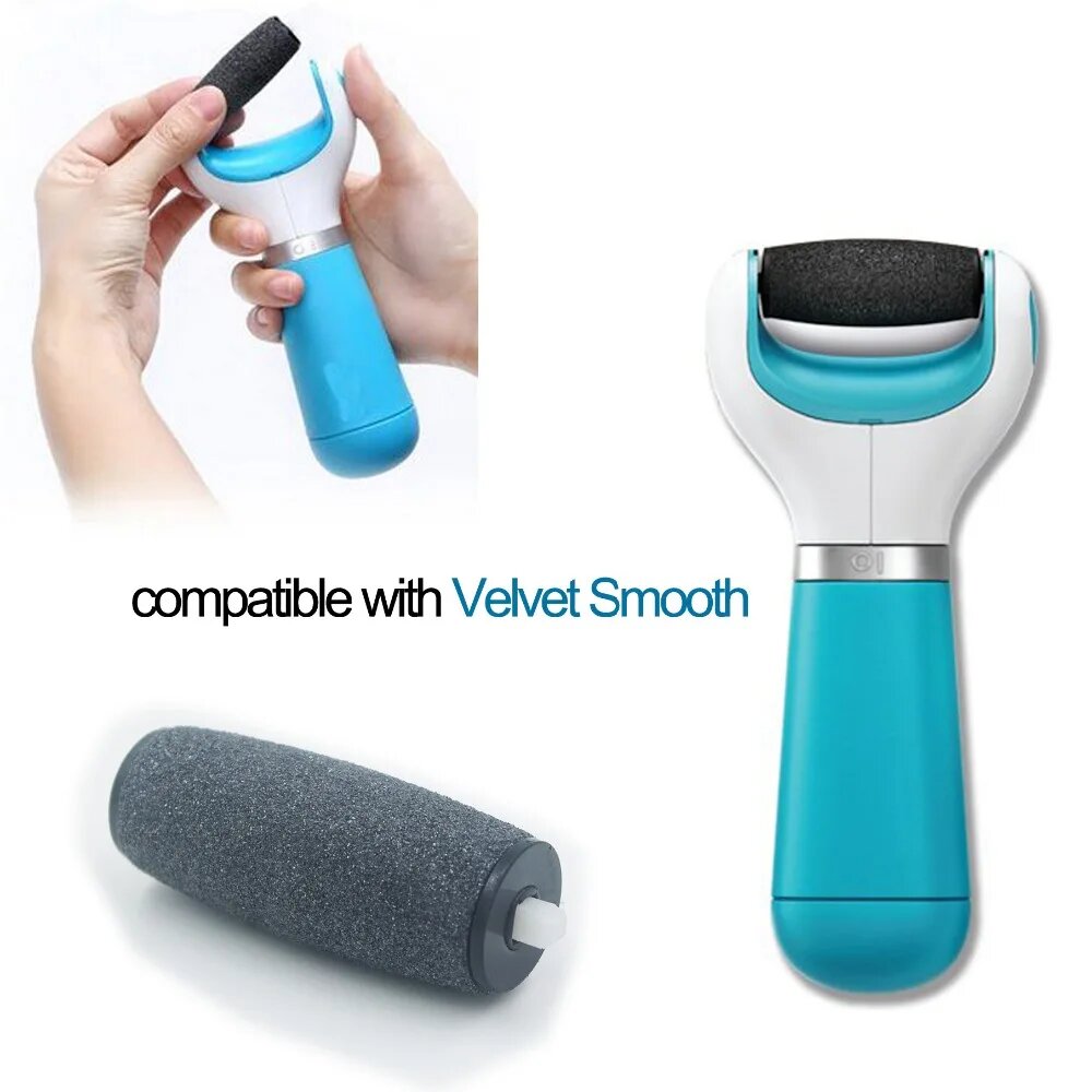 8 шт. сменные роликовые головки для S choll Velvet Smooth Amope Express Pedi для удаления кожи Уход за ногами — фото 1