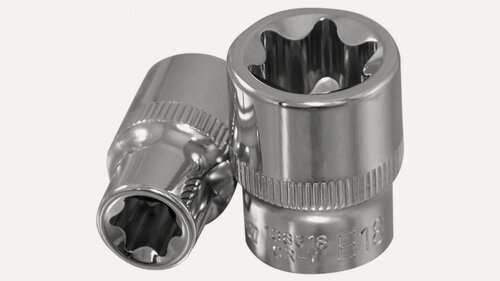 Изображение товара Головка торцевая Ombra 138614, TORX Е14, хромованадиевая сталь, 3/8", 28мм
