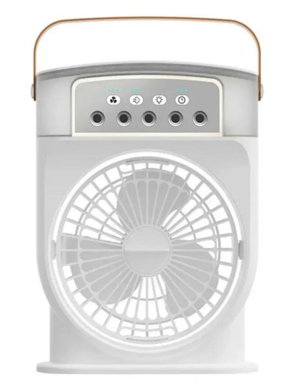 MILENI Подвесной вентилятор / Настольный, ручка для переноски, цвет белый