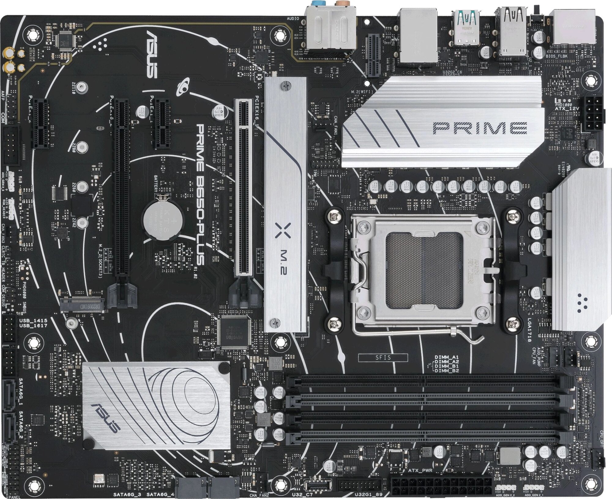 Материнская плата Asus PRIME B650-PLUS-CSM SocketAM5 AMD B6