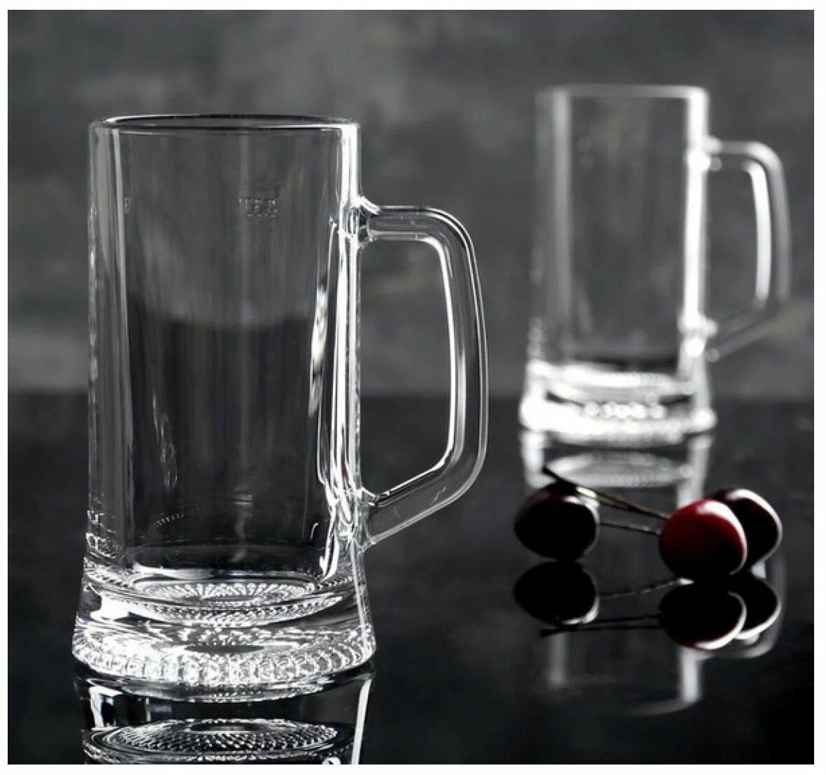 Кружка для пива "Дрезден"; 0,5л; D90, H160, B128мм. — фото 1