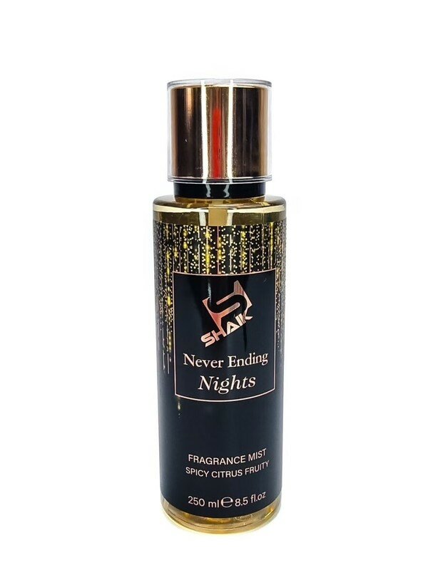 Парфюмированный лосьон (мист) Shaik для тела Never Ending Nights Fruity, 250ml — фото 1