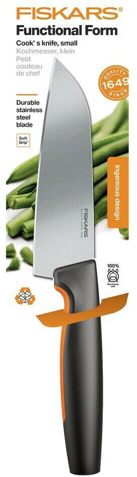 Нож кухонный поварской FISKARS Functional Form , 12 см (1057541)