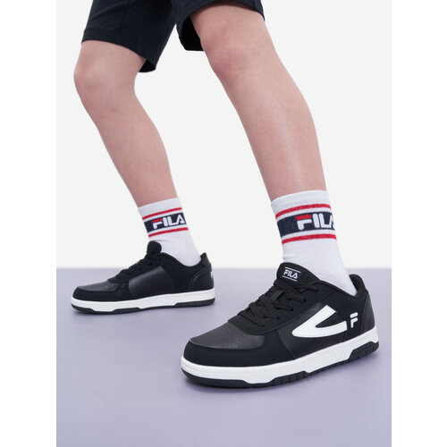 фото Кеды fila sp fil nxt jr, размер 31, черный/белый