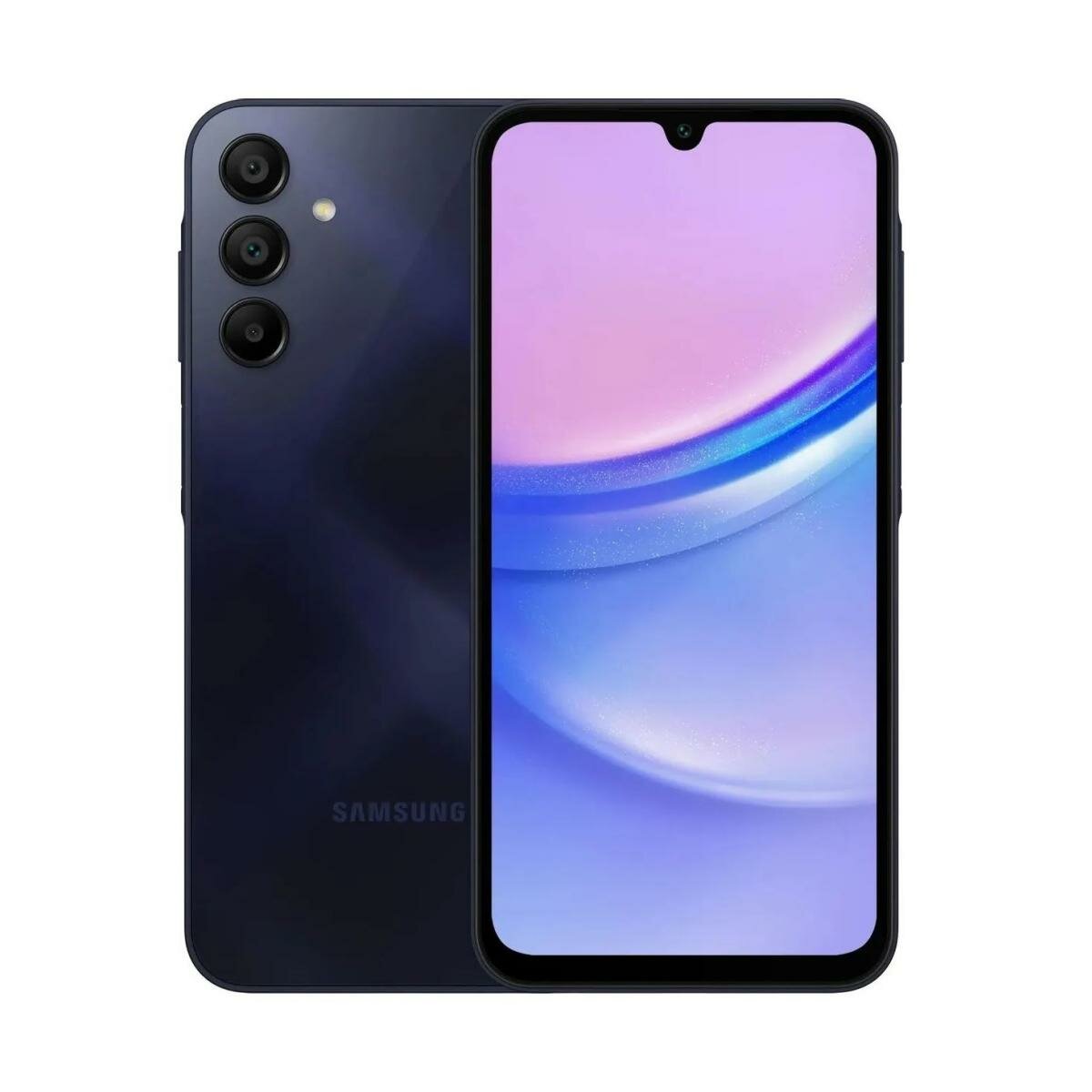 Смартфоны Android Samsung Смартфон Samsung Galaxy A15 8/256GB Тёмно-синий