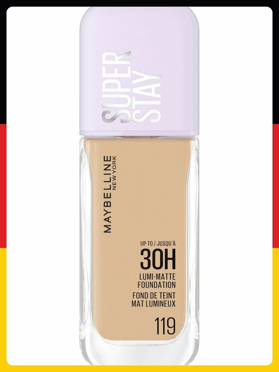 Тональный крем MAYBELLINE NEW YORK Superstay Lumi-Matte Foundation, 119, 35 ml
