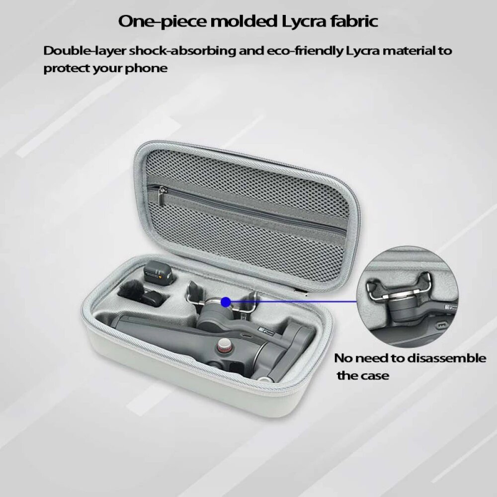 Портативный чехол для Dji Osmo Mobile 7P, цвет в ассортименте, grey — фото 1