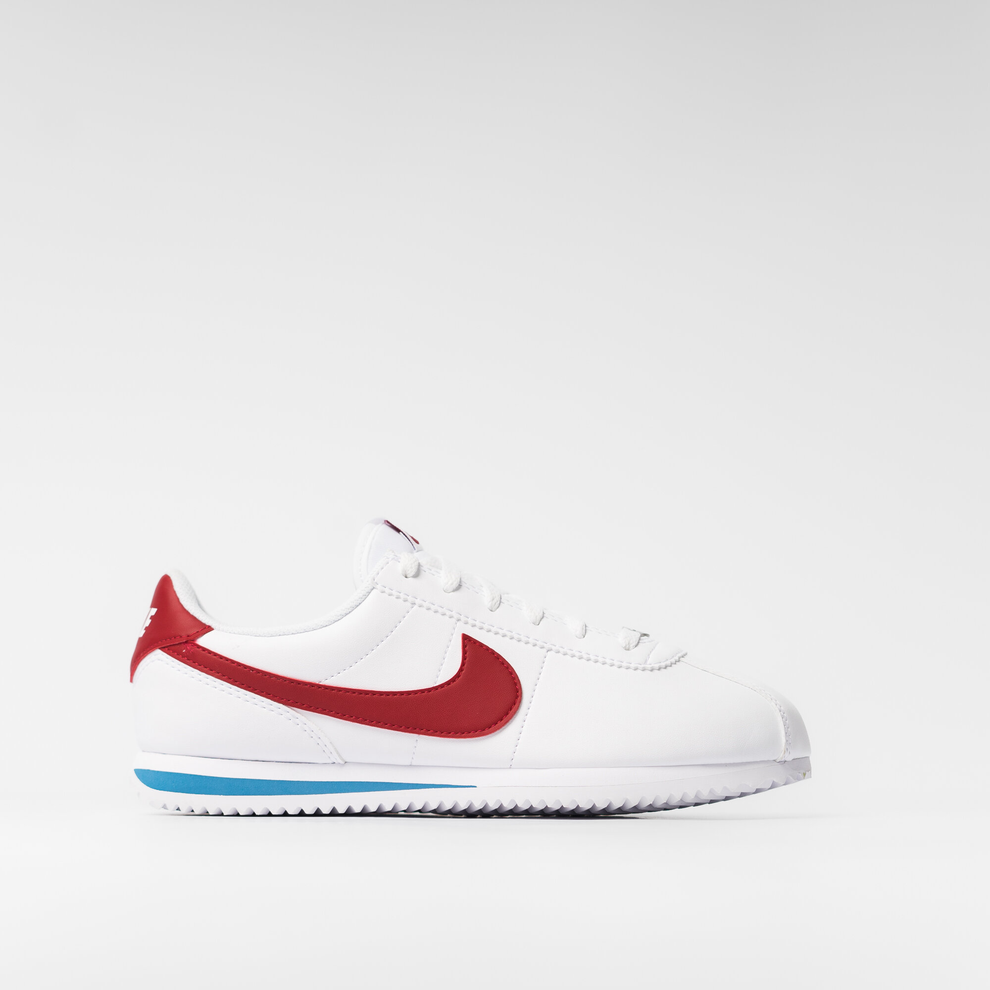 Кроссовки NIKE, размер 39, белый/красный