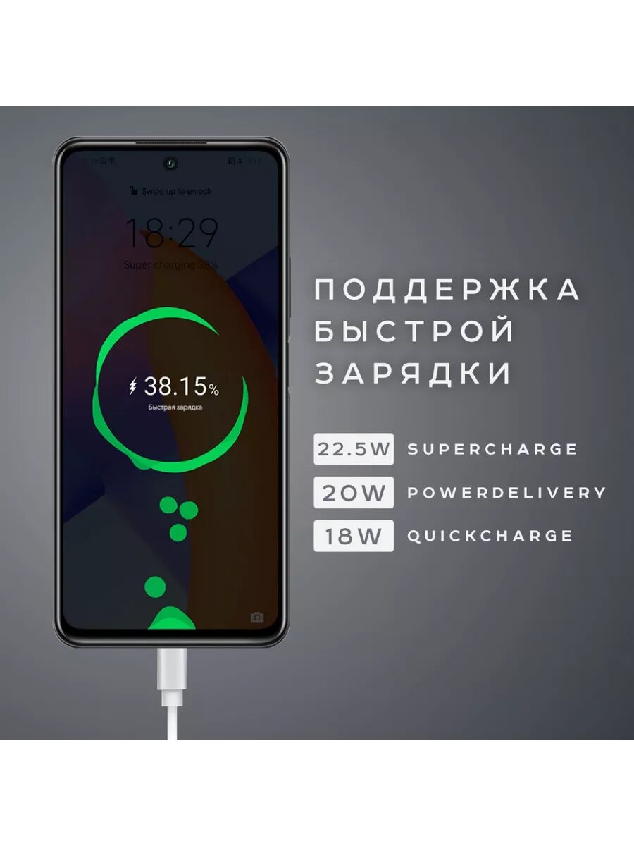 Внешний аккумулятор QX-30, 30000mAh, графит, OLMIO — фото 1