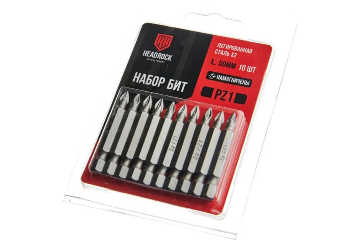 Набор бит HEADROCK PZ1x50 комплект 10 шт. 453-814-047