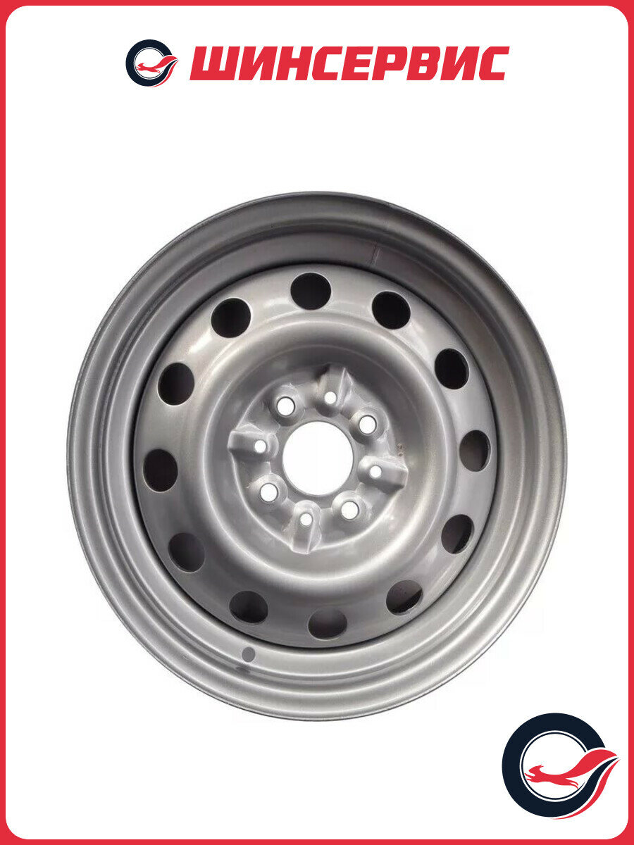 Стальной диск ТЗСК VAZ 2108 R13x5 5J 4x98 ET35 ЦО58 6