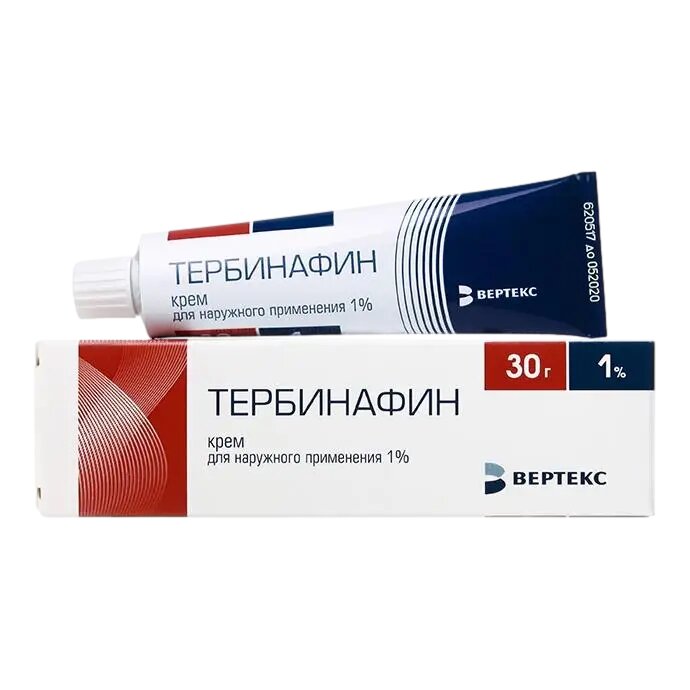 Тербинафин-Вертекс крем для наружного применения 1 % 30 г 1 шт
