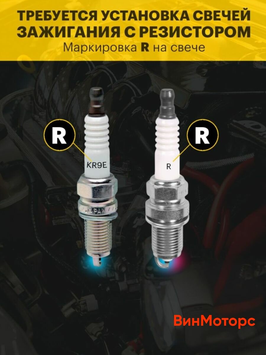 Высоковольтные провода /бронепровода/ Шевроле Нива (Chevrolet-Niva) 2123 (синие) нулевого сопротивления — фото 1