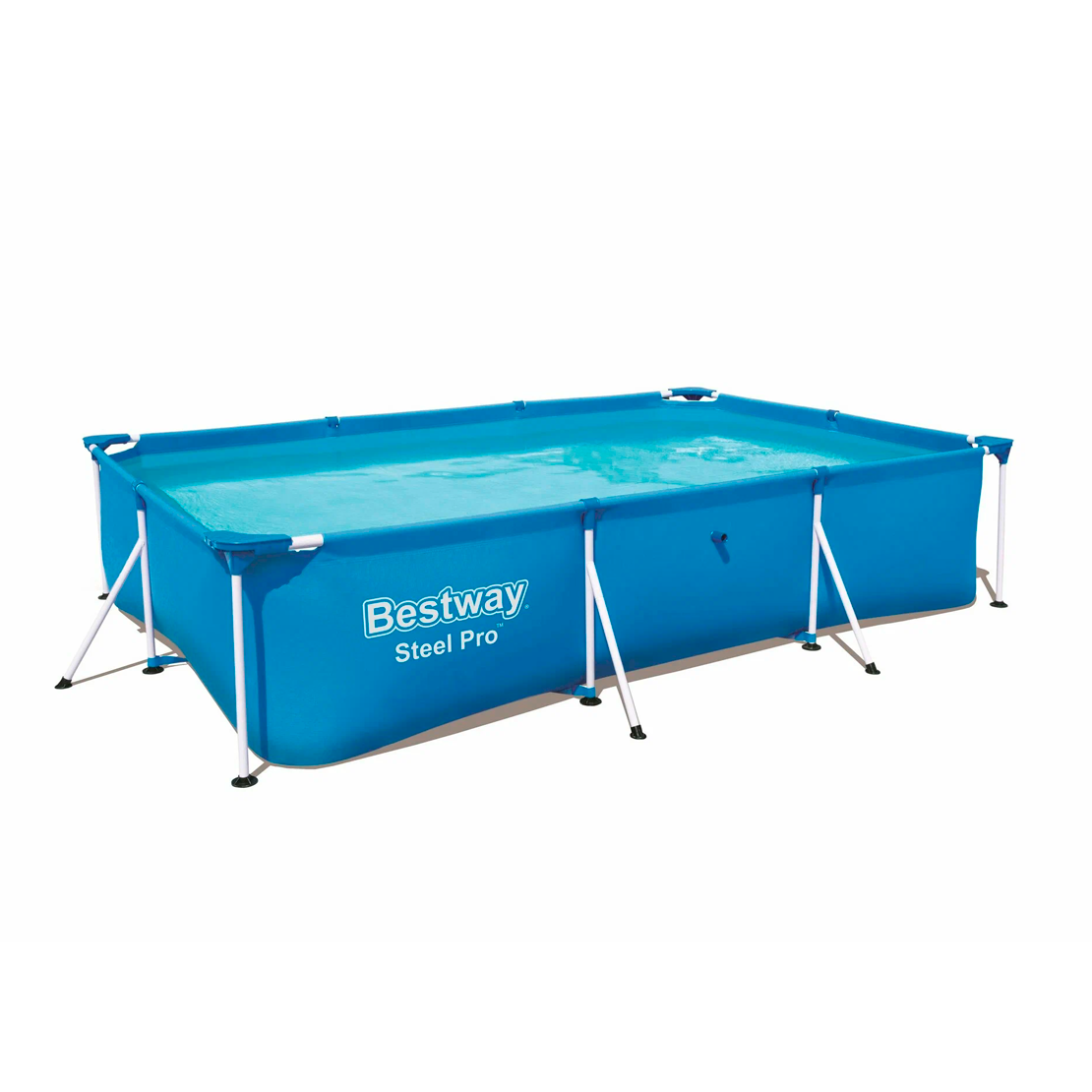 Каркасный прямоугольный бассейн Bestway 56404 BW 300х201х66 см 3300 л синий