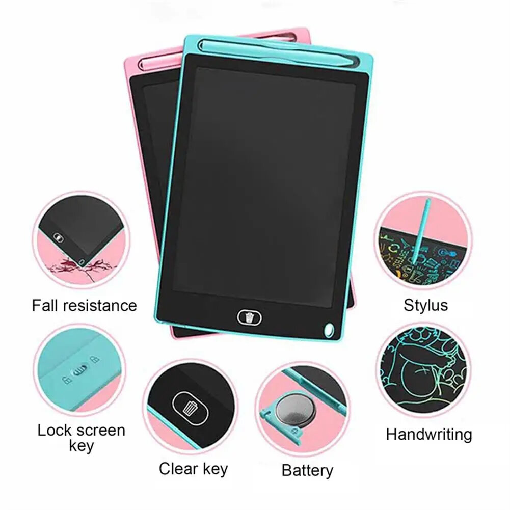 Планшет для рисования Lcd Panel, 10" Синий — фото 1