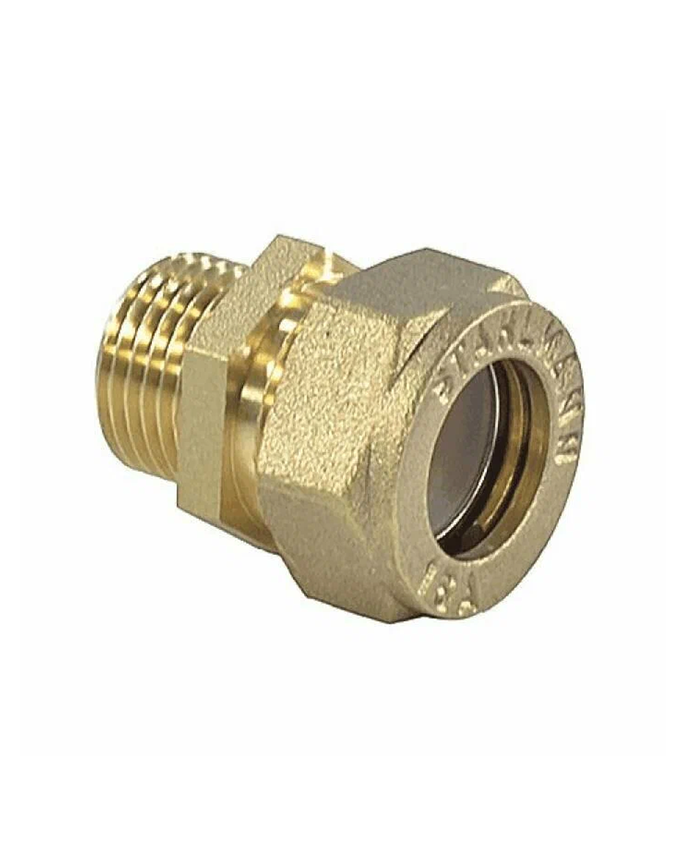 Муфта STAHLMANN SSML2003/4BEF латунь для нержавеющей стали обжим 20x3/4