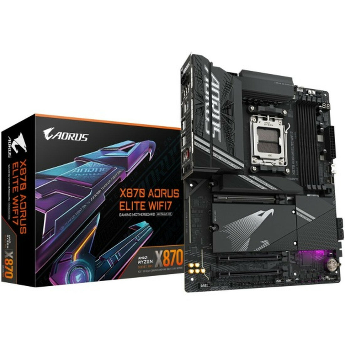 Материнская плата Gigabyte X870 AORUS ELITE WIFI7 (AM5, ATX)