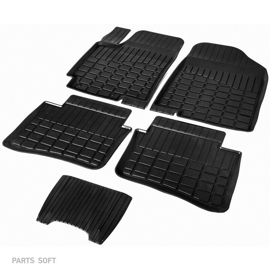 RIVAL 62305001 (Rival) Ковры салонные Hyundai Solaris ()