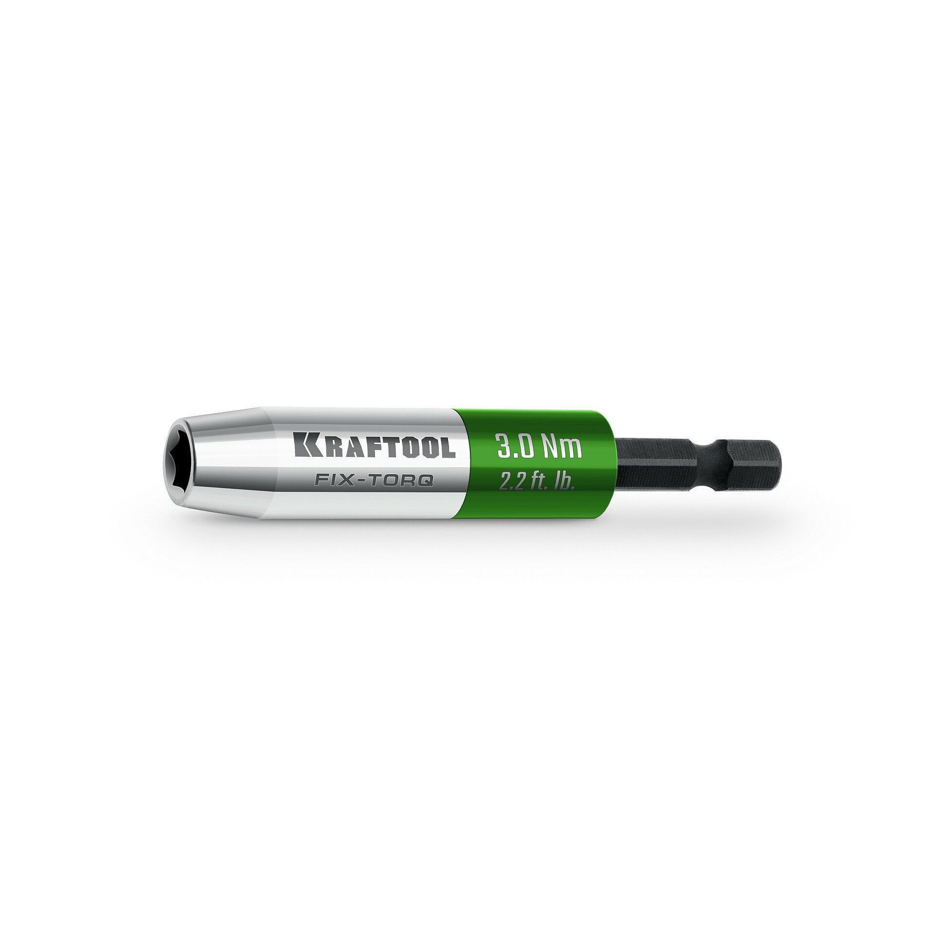 Динамометрический адаптер KRAFTOOL FIX-TORQ 3.0 Нм битовый точный контроль усилий